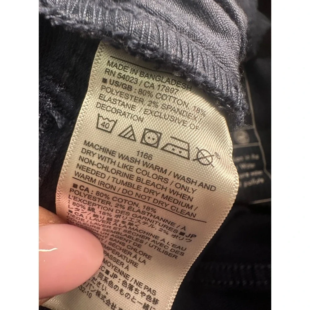 Banana Republic Travel Jean‎ Mens 33x30 Blue Heather Athletic Fit Commuter Pants